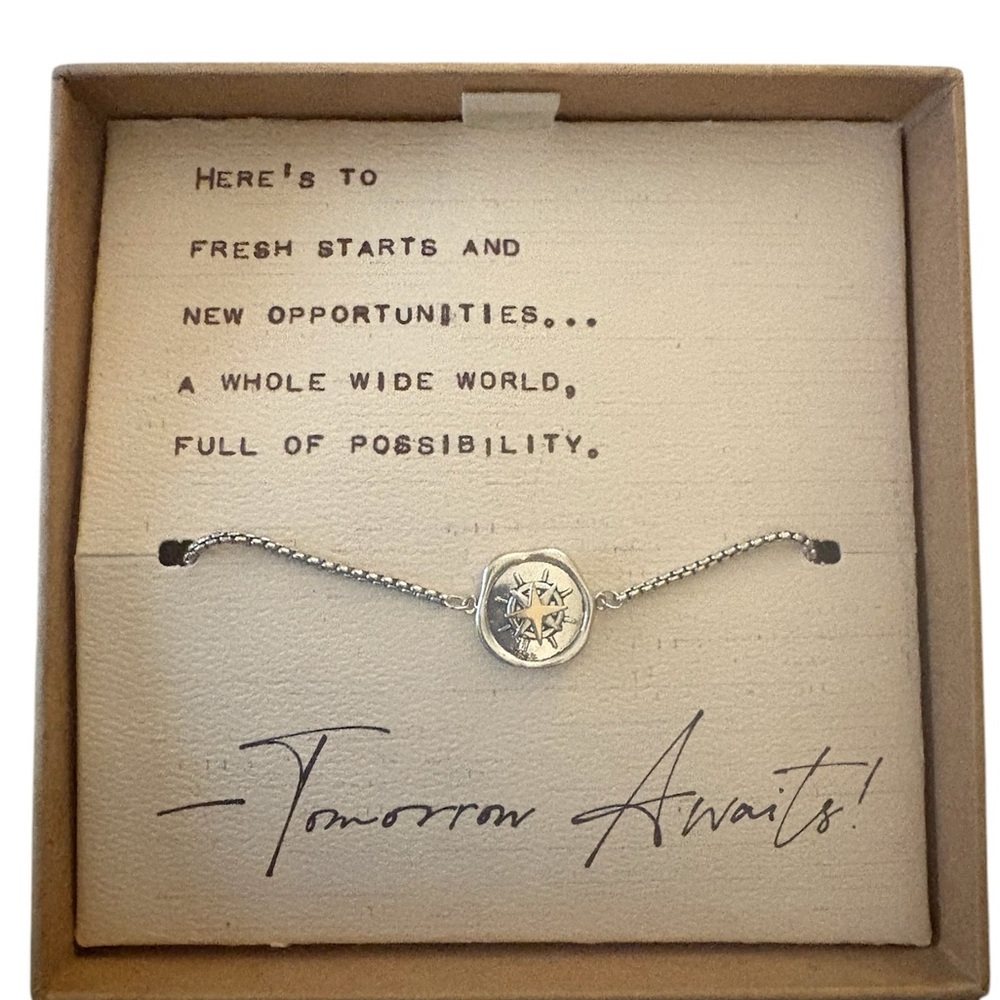 Demdaco Dear You Bracelet - Tomorrow Awaits New in Box